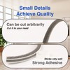 YHSISOLE Weather Stripping Door Seal -16 ft x 11/32" Pile