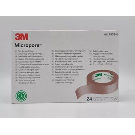 Micropore Surgical Tape Tan | Hypoallergenic Medical Tape for Gentle & Secure Fixation (1.25)