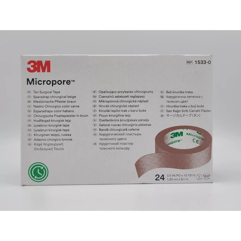 Micropore Surgical Tape Tan | Hypoallergenic Medical Tape for Gentle
