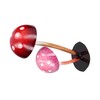 Iron Mushroom Ornament Waterproof Courtyard Balcony Decoration for Gardening Outdoor