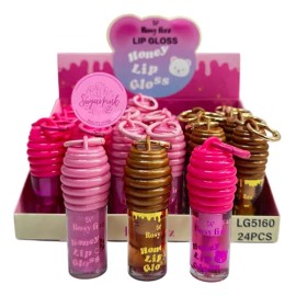 Lip Oil Kawai Panal Llavero Colgante Mayoreo 24 Pz
