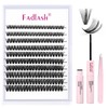 Fadlash Individual Eyelashes Cluster Lashes Kit 0.07 D Curl 8-16mm