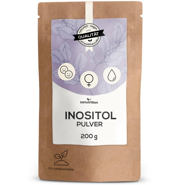 Sanutrition® Inositol | 200 g Powder | For Cycle Disorders