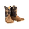 Tin Haul Boys' I Believe Western Boot Square Toe Tan