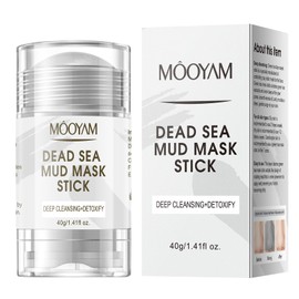 GUOYAOLIFU Dead Sea Mud Mask Stick Face Mask Deep Cleansing and Detoxify Mud Mask for All Skin Types of Women and Men for Deep Clean Pore