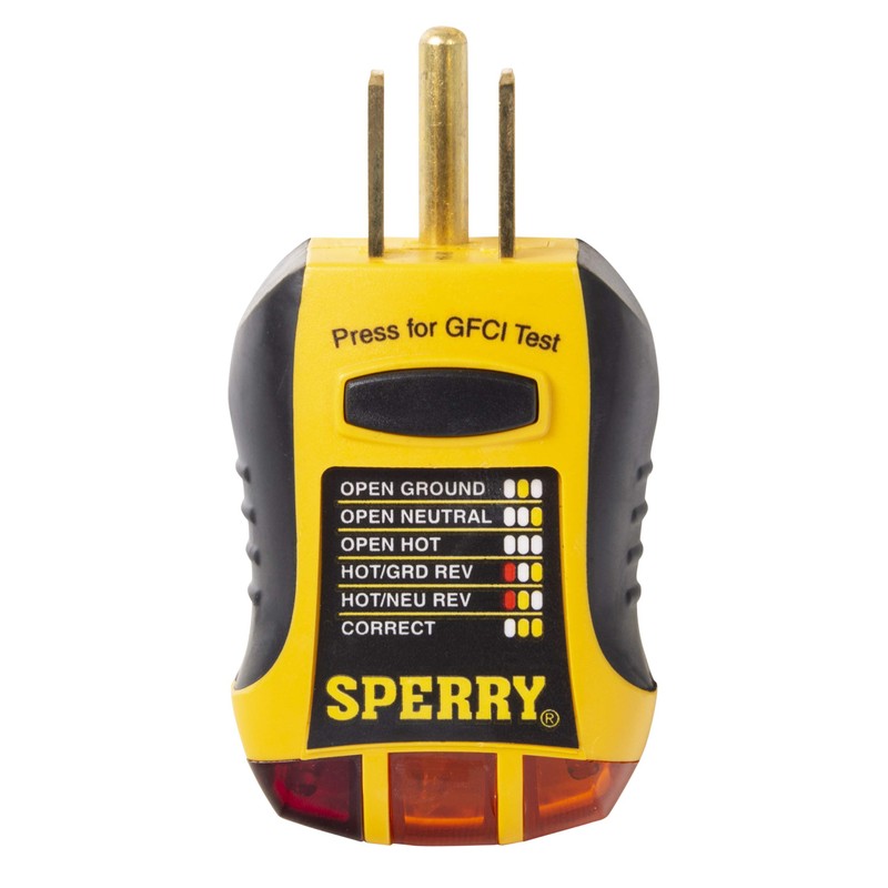 Sperry Instruments STK001 Non-Contact Voltage Tester (VD6504) & GFCI Outlet