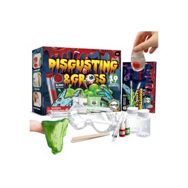 Kurious Kidz by Kaper Kidz - DT3470 Disgusting and Gross Science Kit | 10 Slimy Experiments