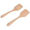 Cooking Spatulas, Kitchen Spatulas, Wooden Spatula Set with Leaking Shovel
