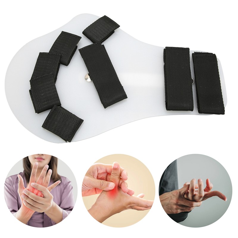Hand Splint Finger Flexion Adduction Correction Fixation Rehabilitation Device FingerboardLeft