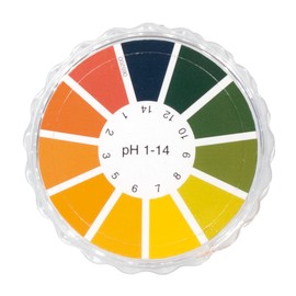 Camlab 1138819 Universal Indicator Paper, pH 1-14, 7 m x 7 mm Reel