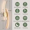 Sovinzert Battery Operated Wall Sconce Set of 2,Gold Wall Sconces
