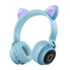 Viwind Kids Bluetooth Headphones,Wireless Over-Ear Headphones with Microphone,Cat Ear Headset