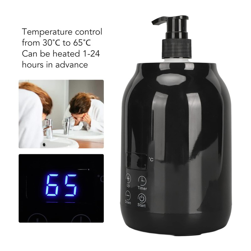 Essential Oil Heater Single Bottle Massage Oil Heater LED Display