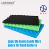LTWHOME Fish Pond Foam Filter Sponge Set 17" X 11"