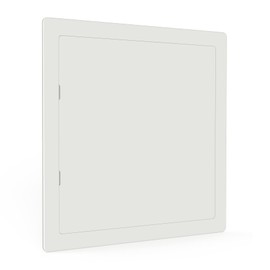 Fengze Plastic Access Panel-15x15cm Reinforced Plumbing Wall Access Panel,Separate of Door and Frame -HVAC Removable Hinged White (6x6inch)