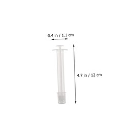 FOMIYES 2sets Pp Material Female Cream Applicator Injection Female Dispensers Safe Easy to Use 18pcs*2