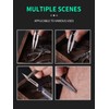 TIKIDESIGN Precision Tweezers Titanium Tweezers for Men, Chip Tweezers Craft