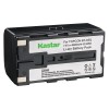 Kastar BT65Q Battery & LCD Dual Charger for Topcon GPT-7500