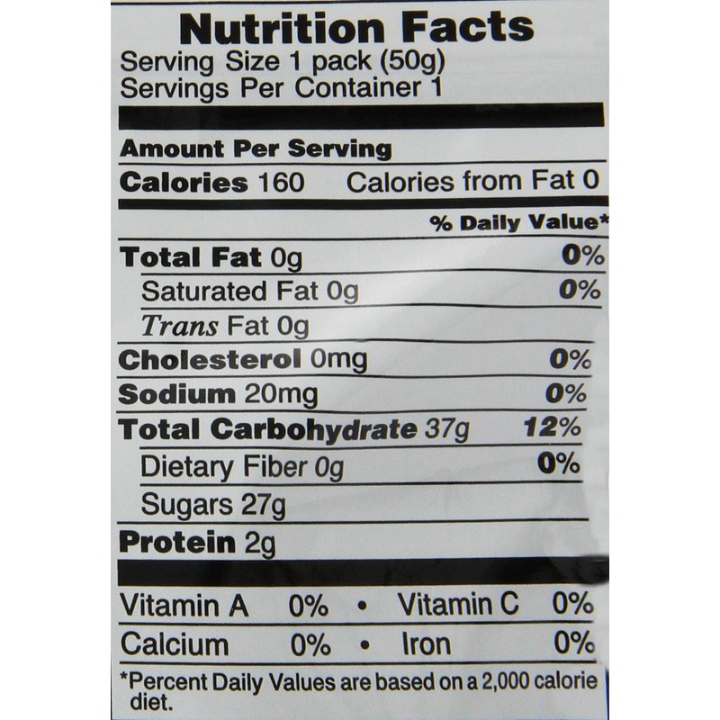 Kasugai Gummy Candy Stand Pack, Peach, 1.76 Ounce (Pack of