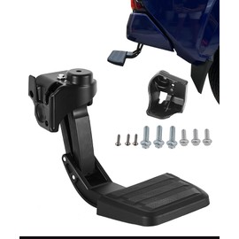 Dodomes Rear Bed Step Retractable Truck Bumper Step Replacement for Toyota Tacoma 2024 2025 Replace PT392-35920