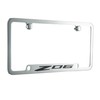 Corvette C8 Z06, 50 State Chrome Plated License Plate Frame