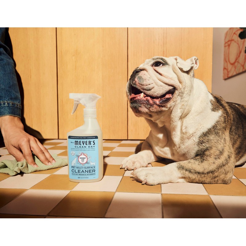 MRS. MEYER'S CLEAN DAY Pet Multi-Surface Cleaner, Coconut Leaf Scent,