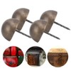 4Pcs Upholstery Nail Round Head Antique Brass Decorative Sofa Furniture
