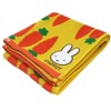 Marushin 5805016100 Miffy Miffy and Carrot Face Towel, Approx. 13.4