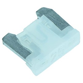 Micro Automotive Blade Fuses Auto Car Van Bike 32VDC (25A White, 10)