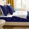 Yadangxiawa Kids Comforter Set,Zipper Bedding Twin for Boys,Baseballs Printed Comforter