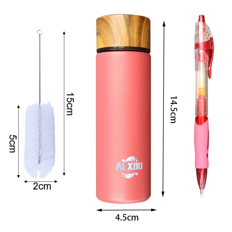 150ml Insulated Cup,Small Water Bottle- Keeps Cold for 8 Hours,