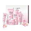 Cherry Blossom Skin Care Set Gentle Skin Cleansing & Care