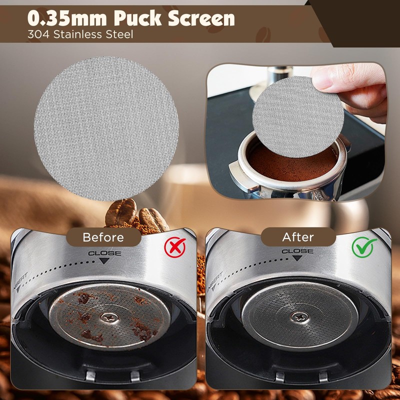 8 PCS Espresso Accessories Kit,51mm Espresso Tamper Tools,WDT Tool Espresso,Espresso