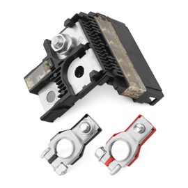 ANODZU 24380-79913 Battery Fuse and 24340-7F000 Positive Battery Terminal Clamp, Fit for Nissan 350Z 2003-2009 NV200 2013-2022 Fit for Infiniti FX35 FX45 2003-2008 G35 2003-2007