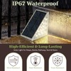 Solar Step Lights for Outside 6-Pack - LED Solar Stair