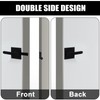 Double Side Gate Latch Heavy Duty Aluminum Swinging Door Latch