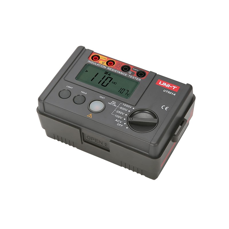 UNI-T Digital Megohmmeter UT501A Insulation Resistance Tester Multimeter, Electrician Megohm