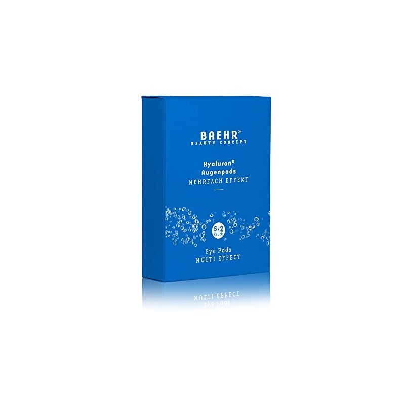 BAEHR Beauty Concept Hyaluronic + Eye Pads (5 Pairs)