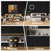 Abyssaly Black Wallpaper Peel and Stick Contact Paper for Cabinets