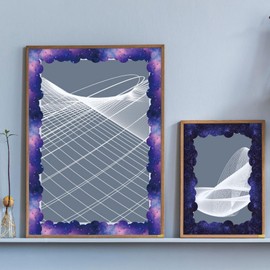 Space Bulletin Board Borders, Space Theme Classroom Decor, 2 Rolls Galaxy Classroom Decor Borders Trim for Teacher Back to School Office Classroom Door Wall Decor, 72ft