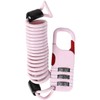 Amazing Harmony Padlock Dial 3 Digit Wire Lock Bicycle Security