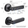 Smart Biometric Fingerprint Door Lock System,Work with Tuya/Smartlife APP Bluetooth