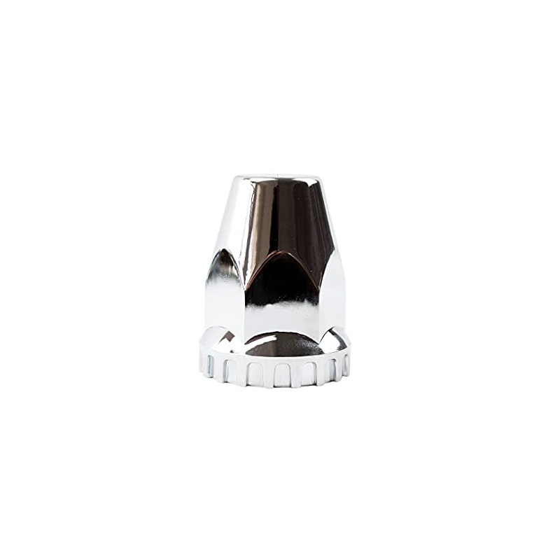 MRJLK 33mm Chrome ABS Plastic Screw-on Standard or Spiked Lug
