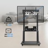 SHTUMEC Rolling TV Stand for 32-75 inch LCD OLED 4K