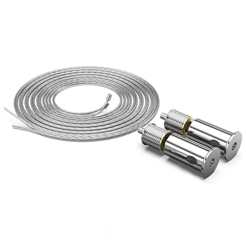Suspension Cables Kit,Zliger 16 PCS Lamp Holder Suspension Cables Kit