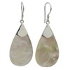 I-be, Mother of Pearl Drop Earrings 925 Silver 394704, Sterling
