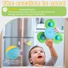 lisfiva 3PCS Suction Cup Whirler Toys for 1 Year Old