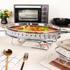 jinsongdafa Casserole Dish 13" x 9" Glass Baking Dish with