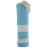 LES POULETTES - Fouta Beach Towel Turquoise Cotton and White