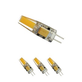 MALORY Upgraded Landscape Light G4 Bulbs 4Pack, 2W JC Bi-Pin Base LED Outdoor Waterproof Bulb Replacement for 12V Low Voltage Landscape Lighting (G4)